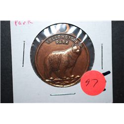 Yellowstone Park Wyoming Token; EST. $5-10