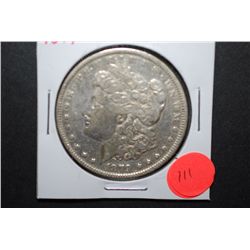 1879 US Silver Morgan $1; EST. $30-40