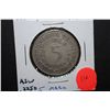 Image 1 : 1951-J German 5 Deutsche Mark Foreign Coin; .2250 ASW; EST. $10-25