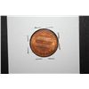 Image 2 : 1975 Lincoln Penny With Oregon State Imprinted On Obv.; EST. $3-5