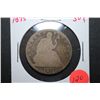 Image 1 : 1875 US Seated Liberty Half Dollar; EST. $15-20