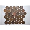 Image 1 : 1900 US Indian Head One Cent; Various Conditions; Lot of 34; EST. $30-60