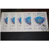 Image 2 : 1985 USSR Postal Stamps; Lot of 5; EST. $10-20