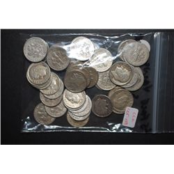 US Silver Dimes $5 Face Value; Various Dates, Conditions & Mint Marks; Lot of 50; EST. $125-150