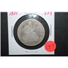 Image 1 : 1871 US Seated Liberty Half Dollar; EST. $15-20