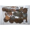 Image 2 : US Indian Head One Cent; Various Dates & Conditions; Lot of 50; EST. $50-75