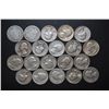 Image 1 : US Silver Quarters $5 Face Value; Various Dates, Conditions & Mint Marks; Lot of 20; EST. $125-150