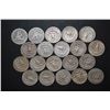 Image 2 : US Silver Quarters $5 Face Value; Various Dates, Conditions & Mint Marks; Lot of 20; EST. $125-150