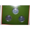 Image 1 : 1943 US Wartime Steel Cent Coin Set With History; Lot of 3 Coins; EST. $3-6