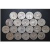 Image 2 : US Silver Quarters $5 Face Value; Various Dates, Conditions & Mint Marks; Lot of 20; EST. $125-150