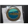 Image 1 : Department Of The Navy United States Of America Military Coin; Honor Courage Commitment; EST. $5-10