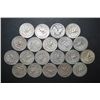 Image 2 : US Silver Quarters $5 Face Value; Various Dates, Conditions & Mint Marks; Lot of 20; EST. $125-150