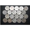 Image 2 : US Silver Quarters $5 Face Value; Various Dates, Conditions & Mint Marks; Lot of 20; EST. $125-150