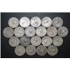 Image 2 : US Silver Quarters $5 Face Value; Various Dates, Conditions & Mint Marks; Lot of 20; EST. $125-150