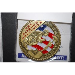 The Ultimate Sacrifice-Freedom Isn't Free Military Remembrance Coin; Dec. 13, 2003 Red Dawn We Got H