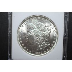 1889 US Silver Morgan $1; MCPCG Graded MS61; EST. $45-55