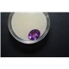 Image 1 : Oval-Shaped Purple Gemstone;  EST. $5-10