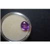 Image 2 : Oval-Shaped Purple Gemstone;  EST. $5-10