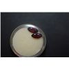 Image 1 : Diamond-Shaped Dark Orange Gemstone; Lot of 2; EST. $5-10