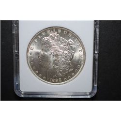 1888-O US Silver Morgan $1; MCPCG Graded MS63; EST. $45-55