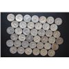 Image 2 : US Silver Quarters $10 Face Value; Various Dates, Conditions & Mint Marks; Lot of 40; EST. $250-300