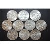 Image 2 : US Silver Kennedy Half Dollar $5 Face Value; Various Dates, Conditions & Mint Marks; 40% Silver; Lot