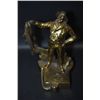 Image 1 : The Jennings Bros. Mfg. Co. 1940's "Fisherman With Fish" Statue; EST. $20-40