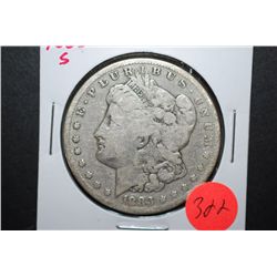 1883-S US Silver Morgan $1; EST. $35-45