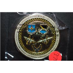 Tyndall AFB Florida 325th Aerospace Medicine Squadron Military Challenge Coin; Air Education & Train