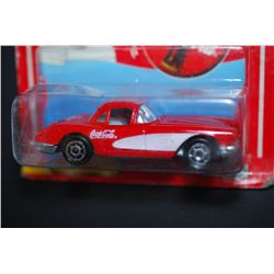 1997 Majorette Coca-Cola Collectible Chevrolet Corvette; EST. $10-20