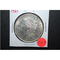 1921 US Silver Morgan $1; EST. $35-45