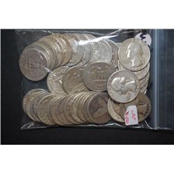 US Silver Quarters $10 Face Value; Various Dates, Conditions & Mint Marks; Lot of 40; EST. $250-300