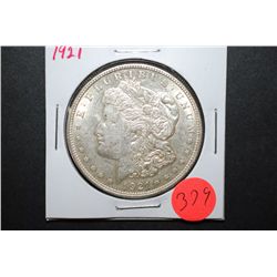 1921 US Silver Morgan $1; EST. $35-45