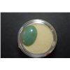 Image 1 : Large Oval-Shaped Jade-Like Gemstone; EST. $15-30