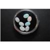 Image 1 : Oval-Shaped Opal-Like Gemstone; Lot of 7; EST. $15-30