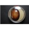 Image 2 : Large Oval-Shaped Tigers Eye-Like Gemstone; EST. $10-20