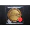 Image 1 : Winthrop WA The Eastern Gateway To The North Cascades Collectible Token; North Cascades Highway Open