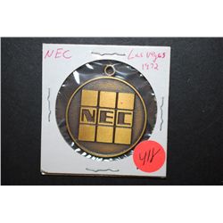 1972 USITA 75th Anniversary Las Vegas NV NEC Collectible Token; EST. $5-10