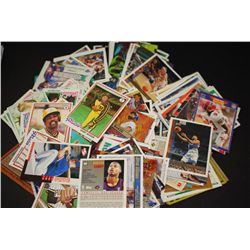 MLB, NFL & NBA Sports Trading Cards; Various Dates, Players & Teams; Approximately 150 Cards; EST. $