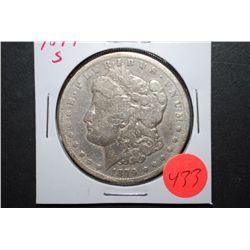 1879-S US Silver Morgan $1; EST. $35-45