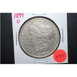 1899-O US Silver Morgan $1; EST. $35-45