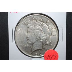 1922 US Peace $1; EST. $35-45