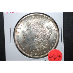 1921 US Silver Morgan $1; EST. $35-45