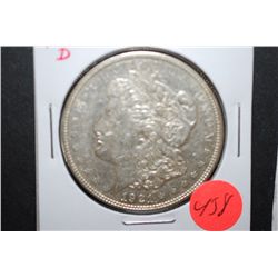 1921-D US Silver Morgan $1; EST. $35-45