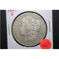 1884-S US Silver Morgan $1; EST. $35-45