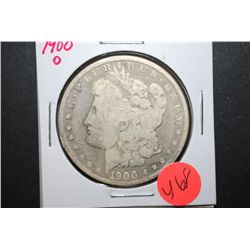 1900-O US Silver Morgan $1; EST. $35-45