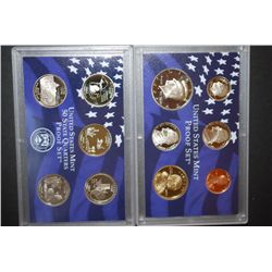 2004-S US Mint Proof Set & US Mint State Quarter Proof Set With COA Included; EST. $10-15