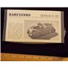 Image 3 : Raretanks 1/76 Scale Somua S-25 Vacuum-Formed Plas Unbuilt Model Kit in Original Packaging. Comes as