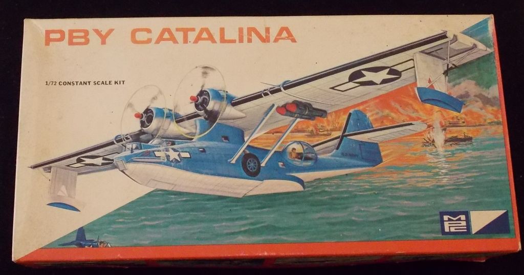 Ww2 Pby Model Kit MPC - PBY Catalina 1/72 Scale Plane Model Kit Unbuilt Model Kit in ...