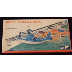 MPC - PBY Catalina 1/72 Scale Plane Model Kit Unbuilt Model Kit in Original Packaging. Comes as show